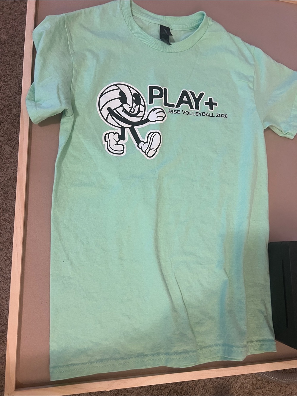 Gildan Mint Green PLAY+ Rise Volleyball Tee